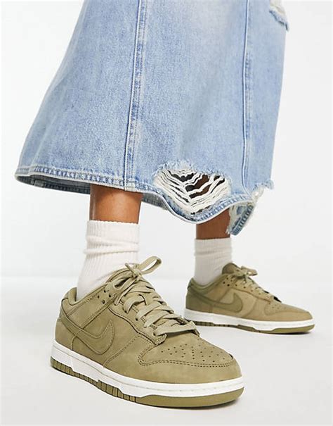 nike dunk hochwertige sneaker mit niedrigem schaft in beige|Nike low top dunks.